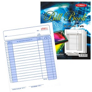 YOMAX BILL BOOK BB6070-3N  